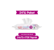 Paddlers Lotus Çiçeği Kokulu 72 Yaprak 24'lü Paket Islak Mendil