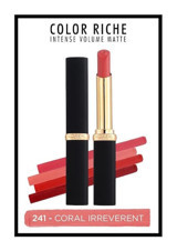 L'Oréal Paris 241 Coral Irreverent Kalıcı Mat Krem Lipstick Ruj