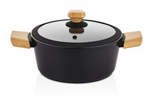 Falez ARS-3004 Auris Cam 2 Parça 22 cm Alüminyum Derin Tencere