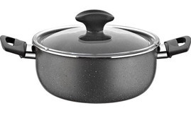 Papilla Fred Cam 2 Parça 20 cm Granit Derin Tencere