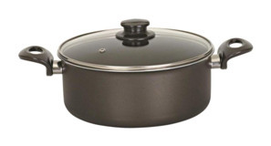 Mehtap Onyx Cam 2 Parça 20 cm Granit Derin Tencere