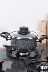 Acar Glory Cam 3 Parça 14 cm Teflon Derin Tencere