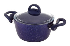 Fms G1006GLX Galaxy Cam 2 Parça 28 cm Granit Derin Tencere