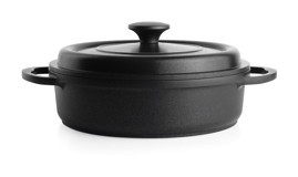 Schafer Black Master Döküm 2 Parça 26 cm Döküm Basık Karnıyarık Tenceresi