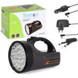 Watton Wt-239 Basmalı 1200 Lümen Uzun Menzil LED Şarjlı El Feneri