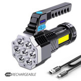 Universal Ps-3879 Basmalı LED Şarjlı El Feneri