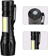 Single Sword Basmalı LED Şarjlı El Feneri