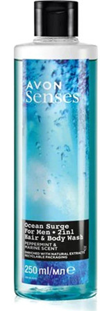 Avon Senses Deniz-Nane Nemlendirici Vegan Duş Jeli 250 ml