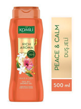 Komili Rich Aroma Amber-Beyaz Yasemin Nemlendirici Vegan Duş Jeli 500 ml