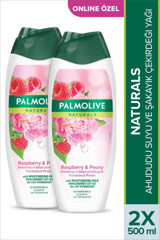 Palmolive Naturals Ahududu-Şakayık Nemlendirici Duş Jeli 2x500 ml