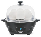 Elite Gourmet 7'li 360 W Çelik Gri Yumurta Haşlayıcı