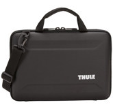 Thule Gauntlet Baskılı Tek Gözlü Polyester 14 inç Laptop Kılıfı Siyah