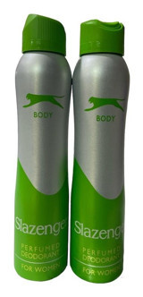 Slazenger Yeşil Sprey Kadın Deodorant 2x150 ml