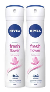 Nivea Sprey Kadın Deodorant 2x150 ml