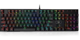 Redragon Devarajas K556 Türkçe Q RGB Kablolu Siyah Mekanik Gaming Klavye