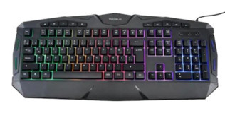 Wozlo WZ-790M Türkçe Q RGB 105 Tuşlu Kablolu Siyah Normal Gaming Klavye