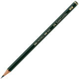 Faber-Castell Castell 9000 Köşeli Siyah 5B Kurşun Kalem