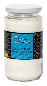 City Farm İyotlu Toz Deniz Tuzu Kavanoz 500 gr