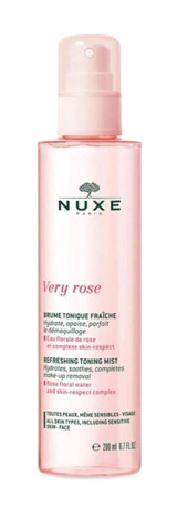 Nuxe Very Rose Tüm Ciltler İçin Gözenek Sıkılaştırıcı Yüz Temizleyici Losyon Tonik 200 ml