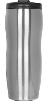 S-link SL-TM1975 Paslanmaz Çelik 420 ml Bardak Termos Gümüş