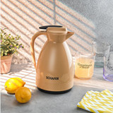 Schafer Kitchenhouse Cam 1 lt Çaydanlık Termos Sarı