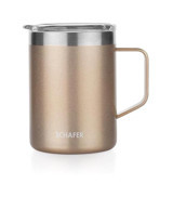 Schafer Iron Man Çelik 350 ml Bardak Termos Rose Gold