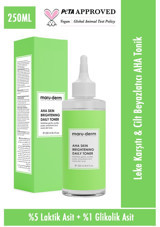 Maruderm Tüm Cilt Tipleri İçin Aha+Bha Leke Giderici Likit Tonik 250 ml