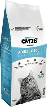 Catzo Premium Somonlu Yetişkin Kuru Kedi Maması 15 kg