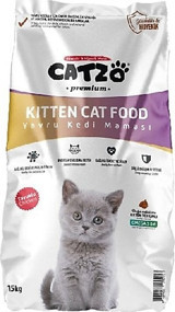 Catzo Premium Tavuklu Yavru Kuru Kedi Maması 15 kg