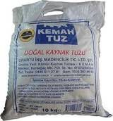 Erzincan Kemah İyotsuz Kristal Kaynak Tuzu Paket 10 kg