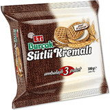 Eti Burçak Sütlü Kremalı Bisküvi 3x100 gr