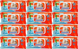 Freshmaker Papatya 90 Yaprak 12'li Paket Islak Mendil