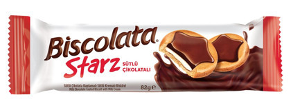 Biscolata Starz Sütlü Çikolatalı Bisküvi 82 gr