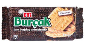 Eti Burçak Tam Buğdaylı Bisküvi 2x131 gr