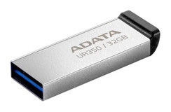 Adata UR350-32G USB 3.2 Type-A 32 GB Flash Bellek Gümüş