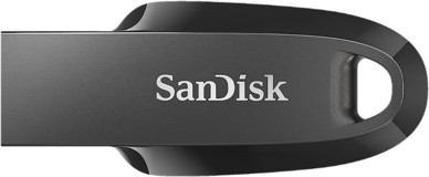 Sandisk Ultra Curve SDCZ550-256G-G46 USB 3.2 Type-A 256 GB Flash Bellek Siyah