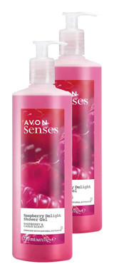Avon Senses Frambuaz Frenk Üzümü Duş Jeli 2x720 ml