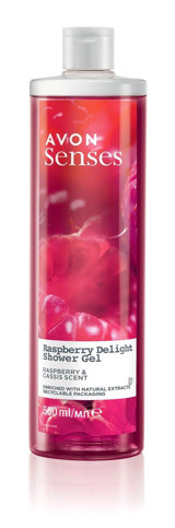 Avon Senses Rapsberry Frambuaz Frenk Üzümü Duş Jeli 500 ml