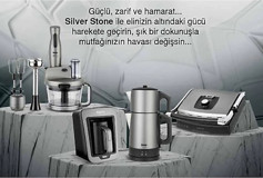 Fakir Silverstone 4'lü Elektronik Çeyiz Seti Gri