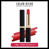 L'Oréal Paris 100 Pink Worth It Kalıcı Mat Krem Lipstick Ruj