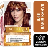 L'Oréal Paris 5.45 Bakır Kahve Krem Saç Boyası 48 ml