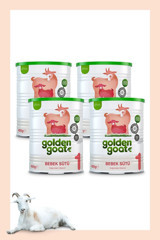 Golden Goat Keçi Sütü Laktozlu 4'lü 400 gr