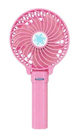 Handy Mini El Tipi Vantilatör Pembe