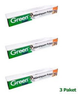 Green Cuki 3x100 m Alüminyum Folyo