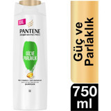 Pantene Güç ve Parlaklık Tüm Saçlar İçin Sade Standart Unisex Şampuanı