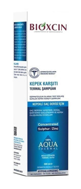 Bioxcin Aquathermal Kepek Karşıtı Tüm Saçlar İçin Sade Standart Unisex Şampuanı