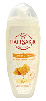 Hacı Şakir Bal Özlü Arındırıcı Tüm Saçlar İçin Sade 2 si Bir Arada Unisex Şampuanı