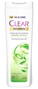 Clear Bitkisel Sentez Arındırıcı Tüm Saçlar İçin Sade Standart Kadın Şampuanı