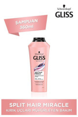 Gliss Glıss Splıt Haır Mıracle Onarıcı Tüm Saçlar İçin Sade Standart Unisex Şampuanı