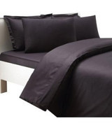 Taç Basic Pamuk Dört Mevsim 200 x 220 cm Çift Kişilik Nevresim Takımı Siyah